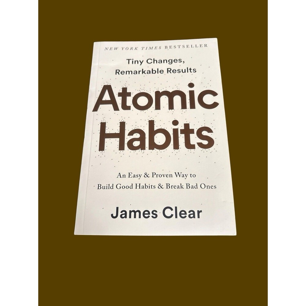 Atomic Habits by James Clear Build Good Habits Brand New Avery Books